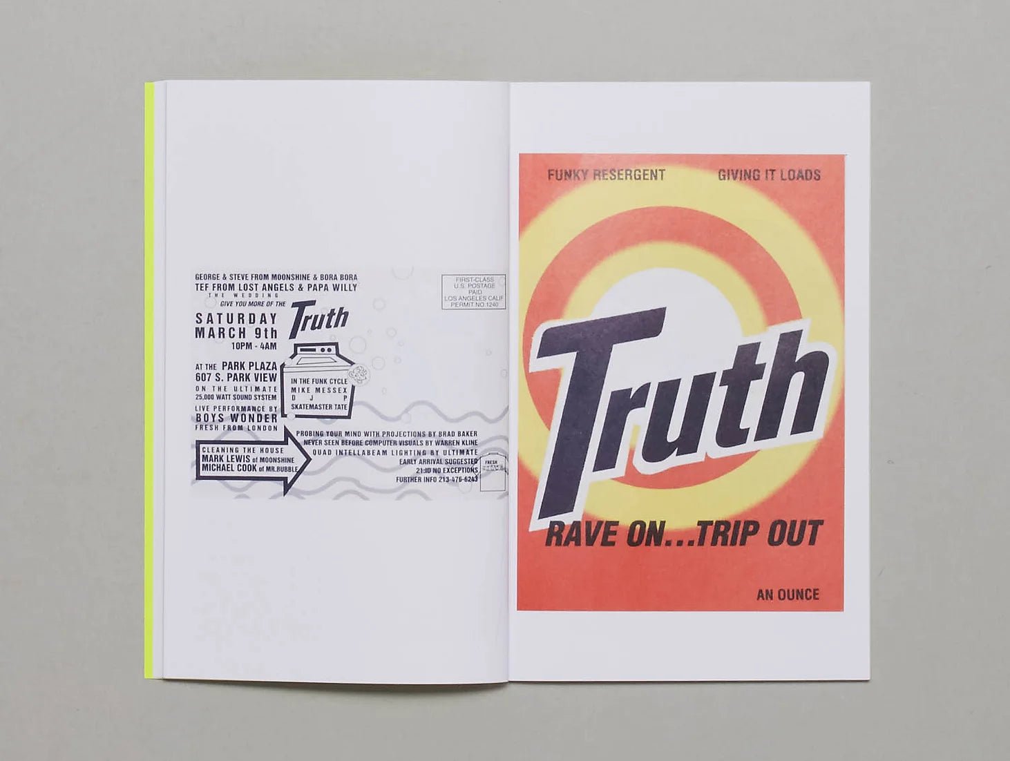 Los Angeles Rave Flyers (1991 - 1994) - Le Taudis