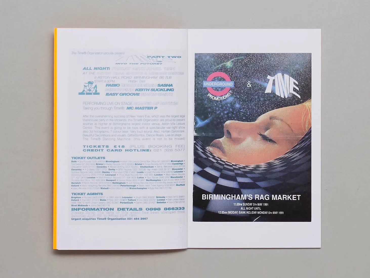U.K. Rave Flyers (1991 - 1996) - Le Taudis